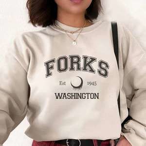 Twilight Sweatshirt Forks Washington Unisex Shirt